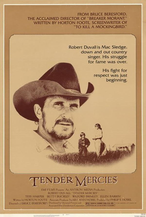 Tender Mercies film poster