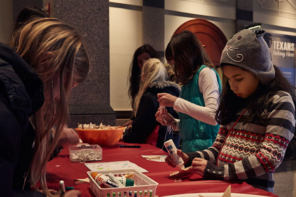 Enjoy hands-on family activities at this month's Free First Sunday program. 