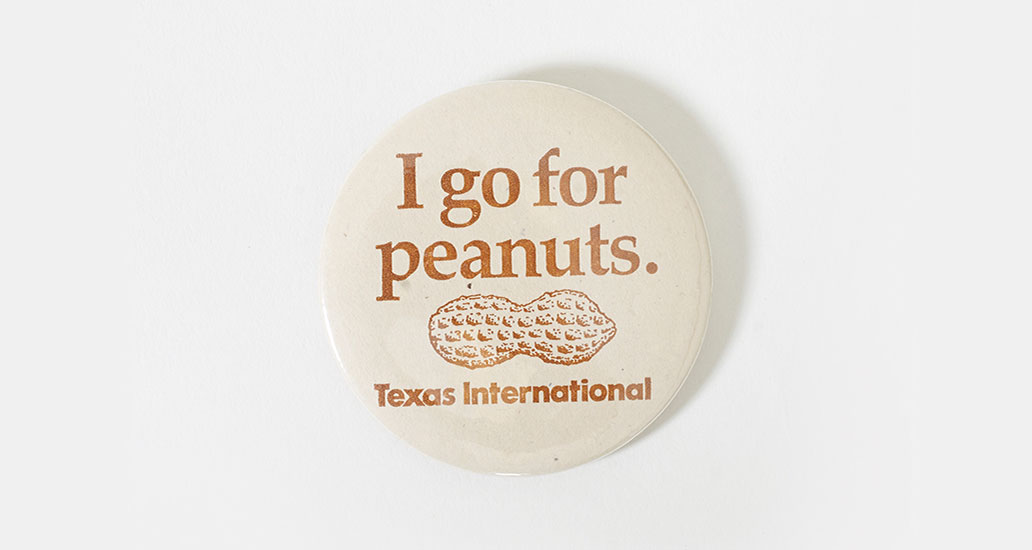 I Go for Peanuts button