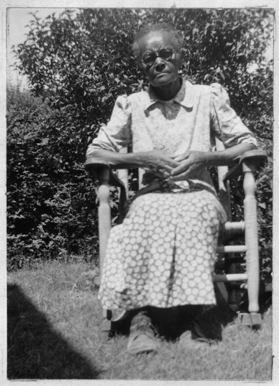 This image shows Margrett Nillin, formerly enslaved in Palestine, Texas, at the age of 90. Nillin was interviewed by members of the Federal Writers’ Project in Fort Worth, Texas in 1937.  Image courtesy Library of Congress, Manuscript Division