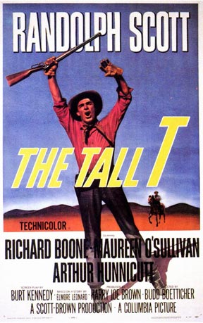 The Tall T Movie Poster