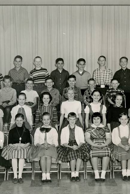 Highland Park Elementary 5th grade 1957-58