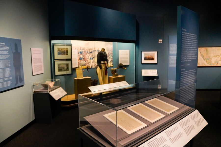 Legacies of the Treaty of Guadalupe Hidalgo exhibition focuses on the Treaty that shaped the destinies of two nations