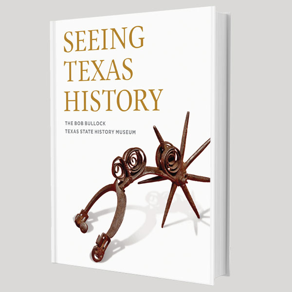 The Museum features some of the most significant Texas artifacts -- spanning 4,000 years of history -- in <a href="http://store.bullockmuseum.org/930744/seeing-texas-history-the-bob-bullock-texas-state-history-museum.html"><em>Seeing Texas History: The Bob Bullock Texas State History Museum</em></a>.