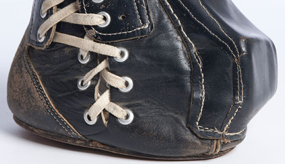 Tom Dempsey's Kicking Shoe I Bullock Texas State History Museum