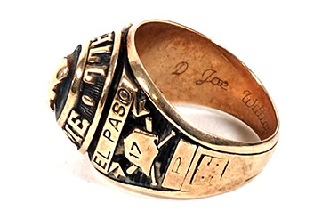 D. Joe Williams' Hall of Fame Ring