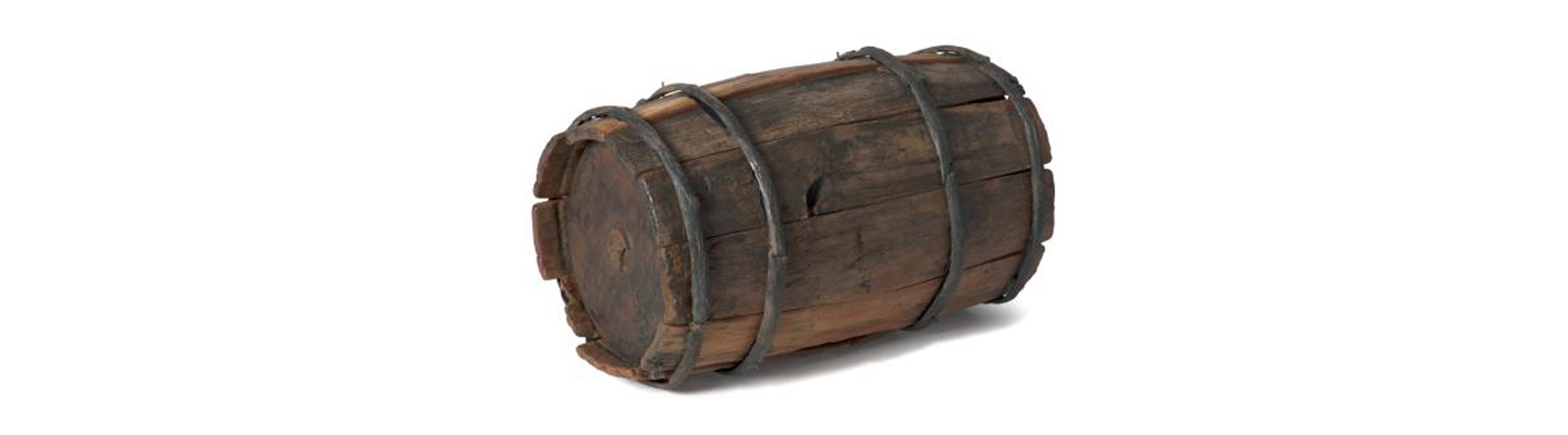 Cask for lead shot