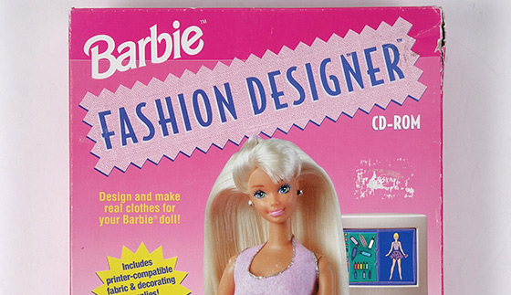 How Barbie Fashion Designer, the first mass-market 'game for girls