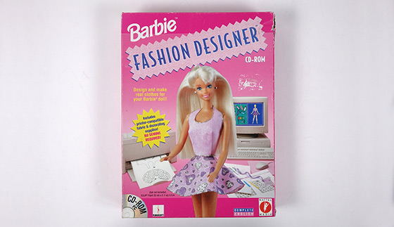 MATTEL【新品】BARBIE FASHION DESIGNER PC CD-ROM ????