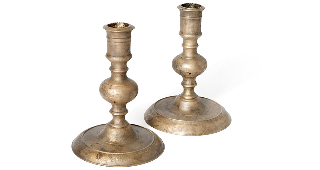 Brass candlestick