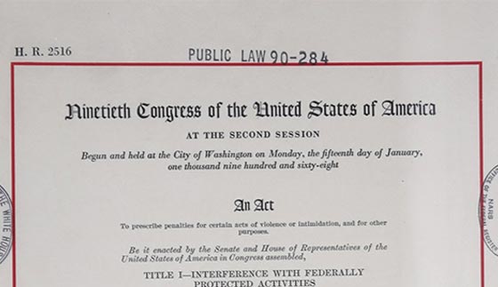 civil rights act of 1964 document