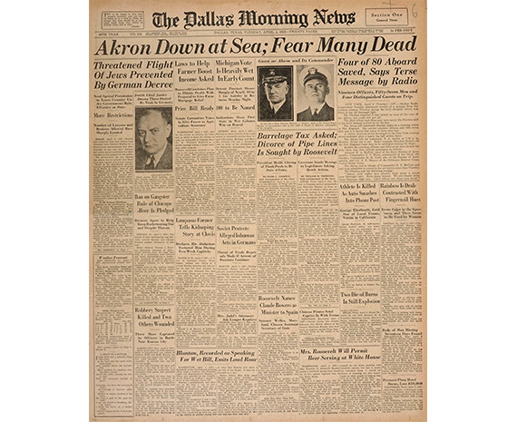 dallas morning news front