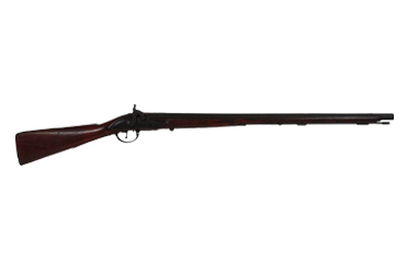 1700s French trade musket on a white background