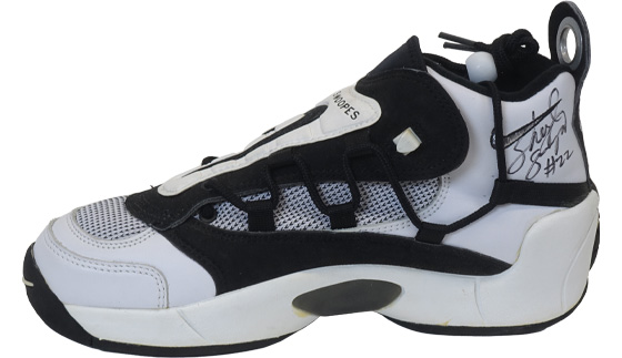 Autographed Nike Air Swoopes sneaker