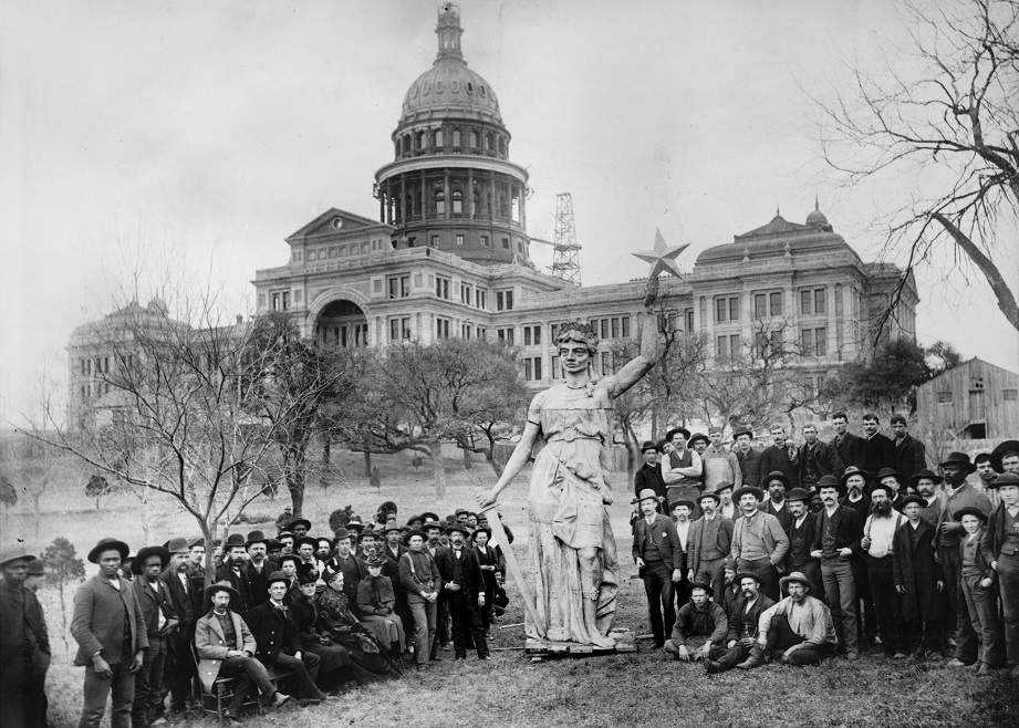 Before rising to the dome in 1888.