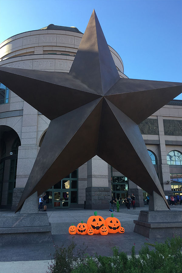 Star with Pumpkins