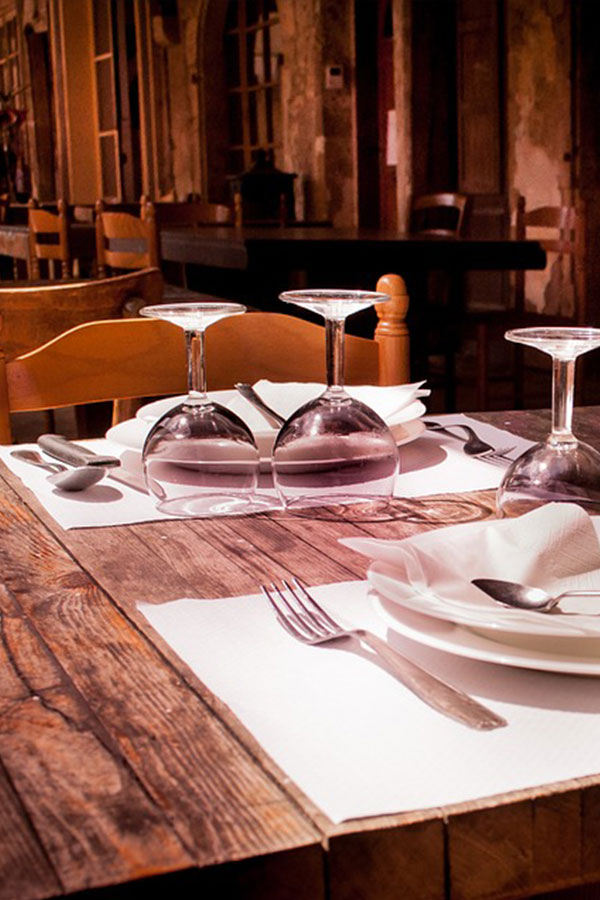 restaurant table