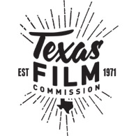 Decorative logo for Texas Film Commission that includes "est 1971"