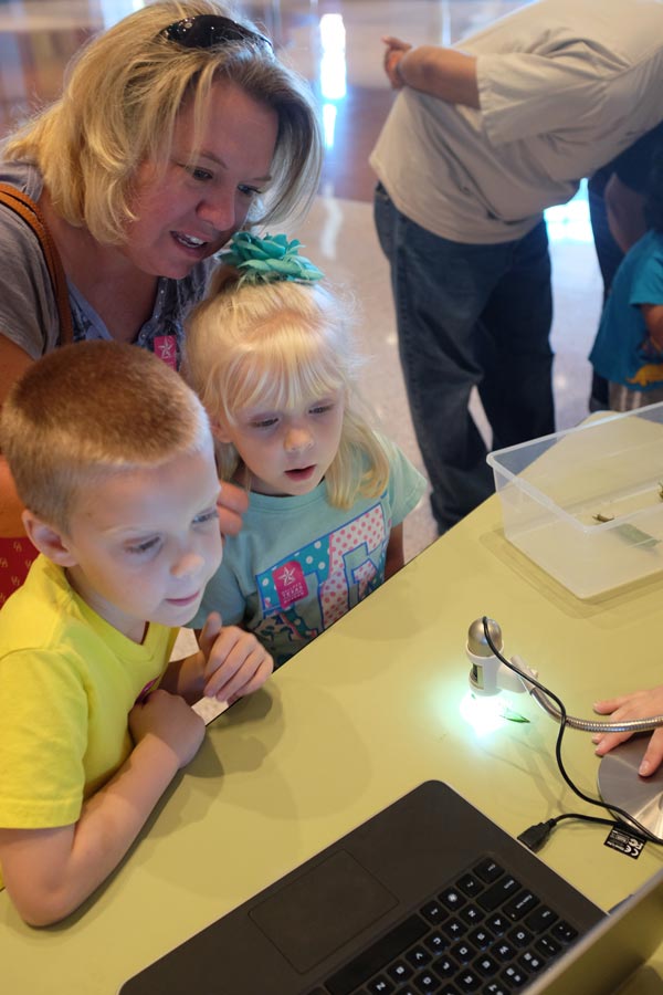 Homeschool families discover new things at the museum