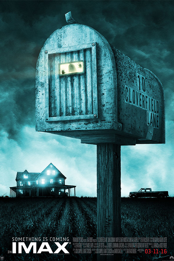 10 Cloverfield Lane Bullock Imax Theatre Film Poster