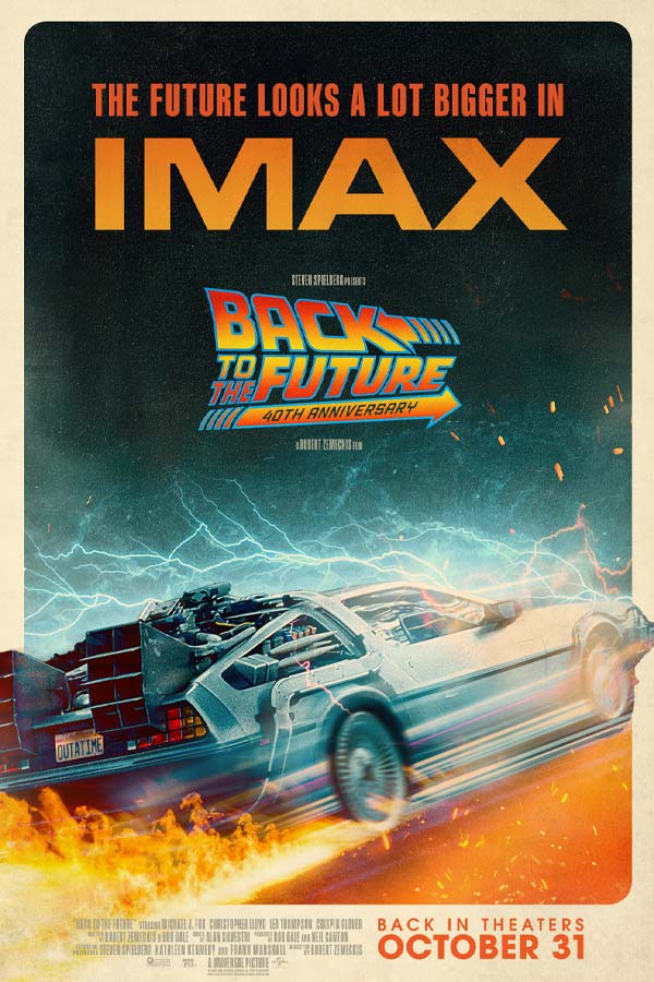 Film poster for "Back to the Future"