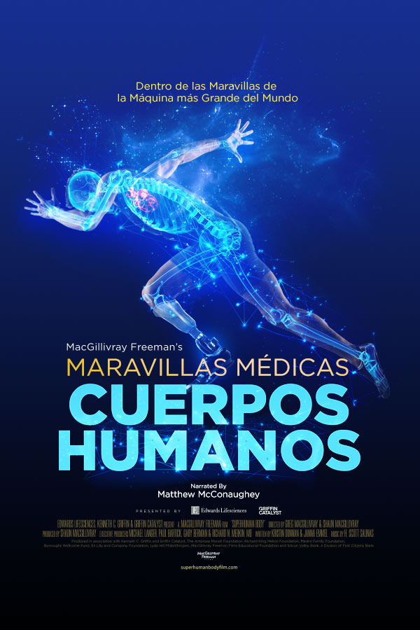 film poster for "Cuerpos Humanos"