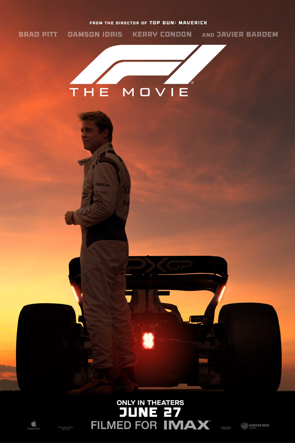 film poster for "F1"