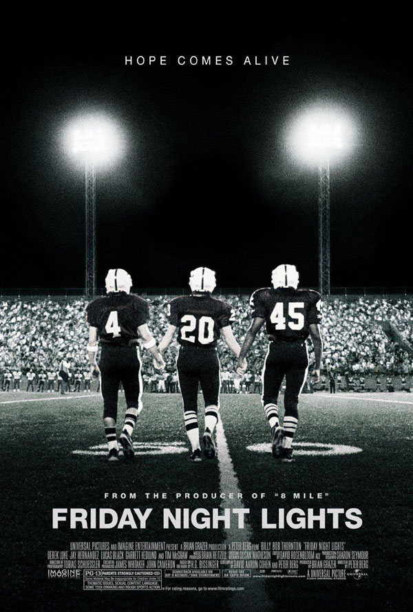 Friday Night Lights Bullock Texas Spirit Theater Film Poster