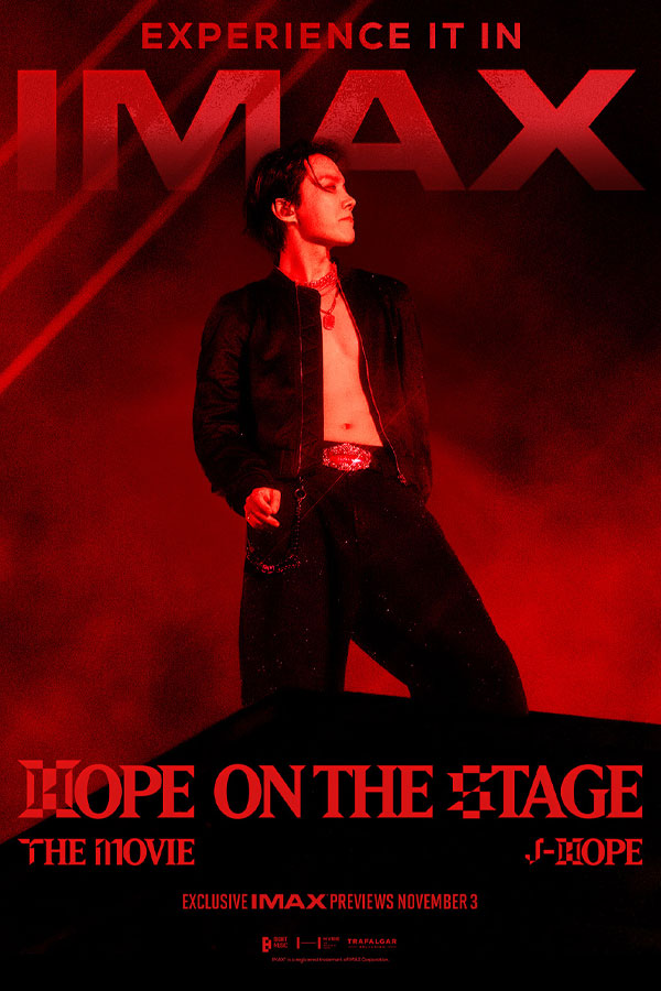 Film poster for "j-hope: Hope on Stage The Movie"