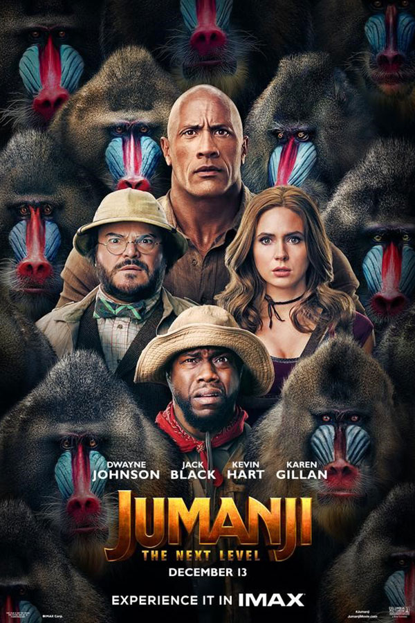 Jumanji title treatment