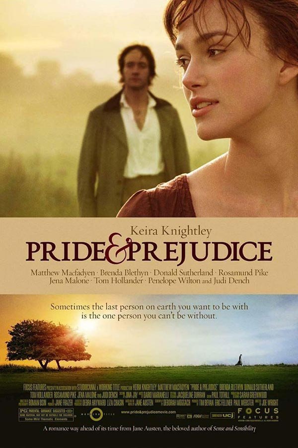Film poster for "Pride and Prejudice" (2005)