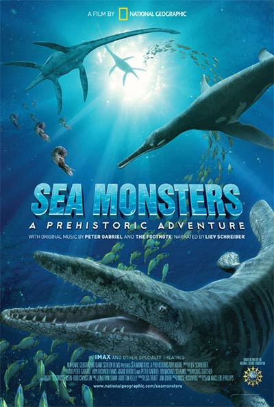 Sea Monsters 3D poster