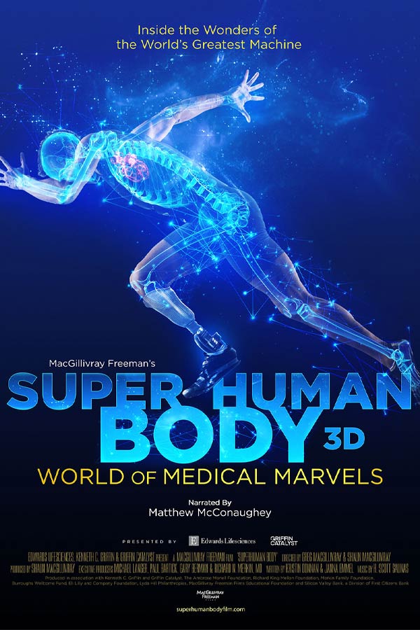 film poster for "Superhuman Body"