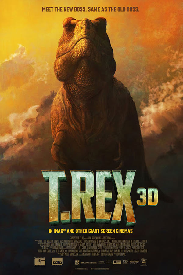 film poster for "T. Rex"