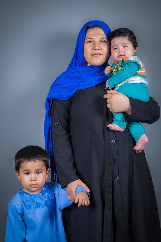 World Refugee Day family