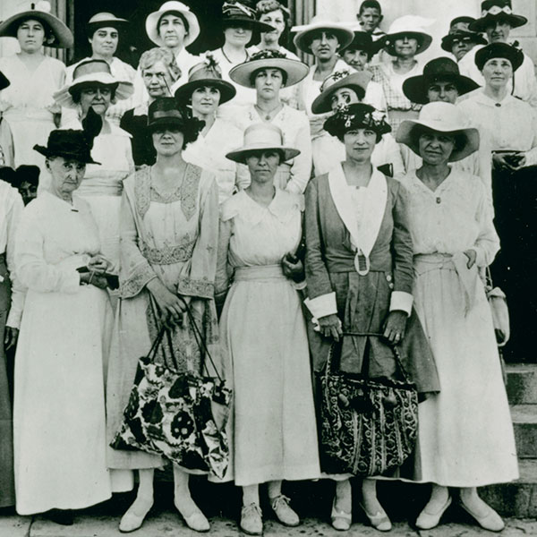 Travis County women register to vote, June 26, 1918. Courtesy PICA 11669, Austin History Center, Austin Public Library