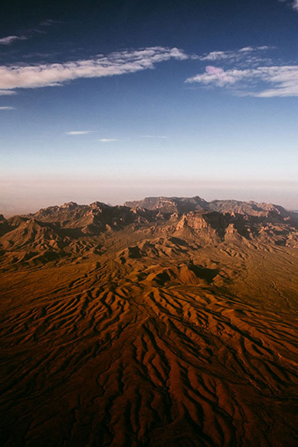 Aerial shot of Texas