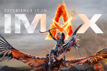 film poster for "Avatar: Fire and Ash"