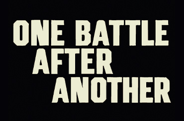 film poster for "One Battle After Another"