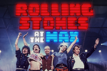 film poster for "Rolling Stones At The Max"