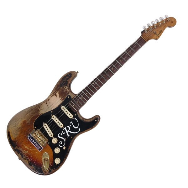 Vaughan's "Number One" Fender Stratocaster guitar. Courtesy Jimmie Vaughan