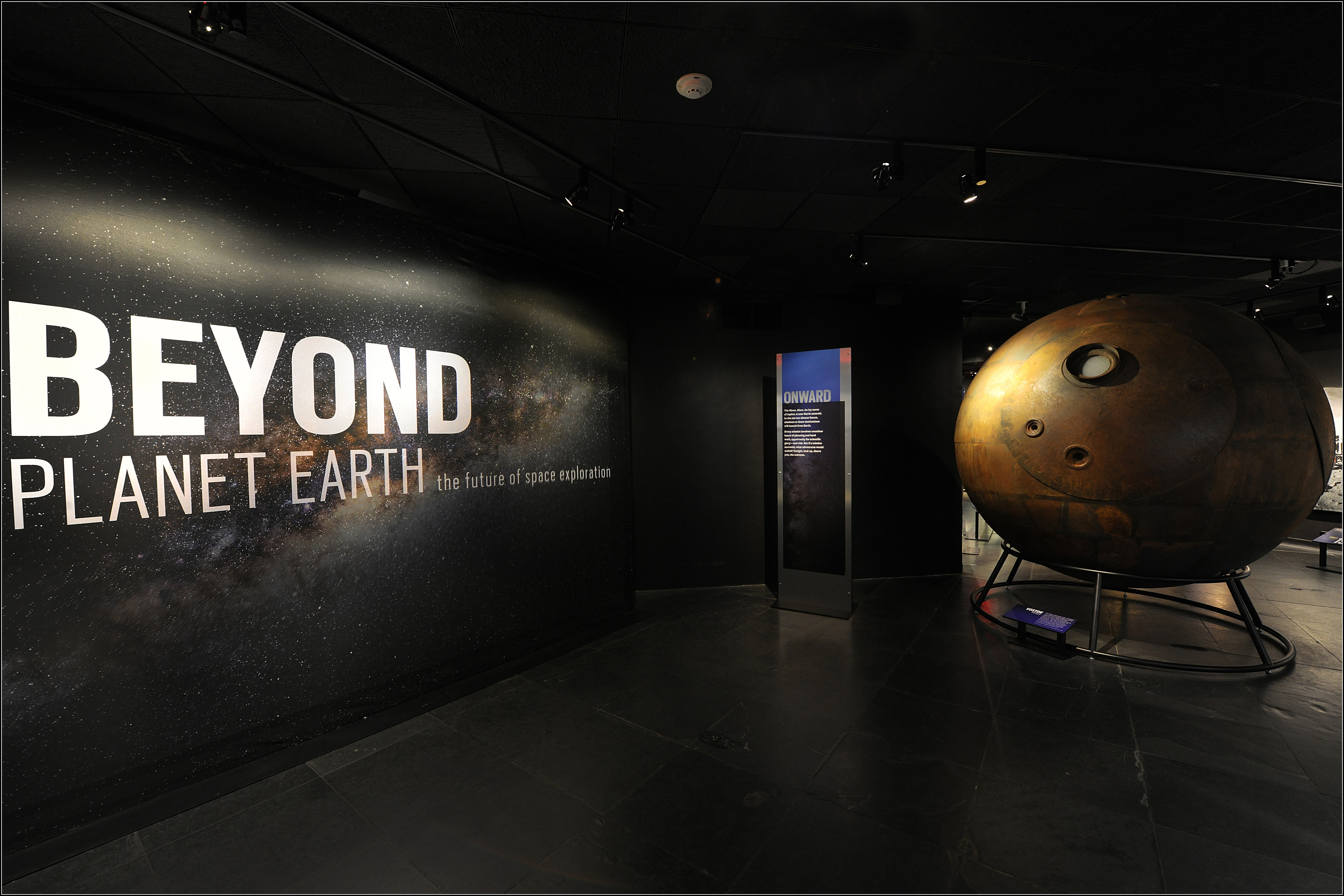 Beyond Planet Earth opens with a retrospective of historic piloted and unpiloted space missions before introducing new ideas and technologies that will prepare us to explore the next frontier.