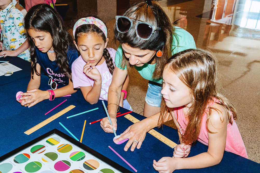 Bob Bullock's Birthday Bash features interactive activities for all ages until 2 pm. Visitors can create colorful birthday prints, play horseshoes and other Texas-inspired games, and dress up to pose at a photo booth.
