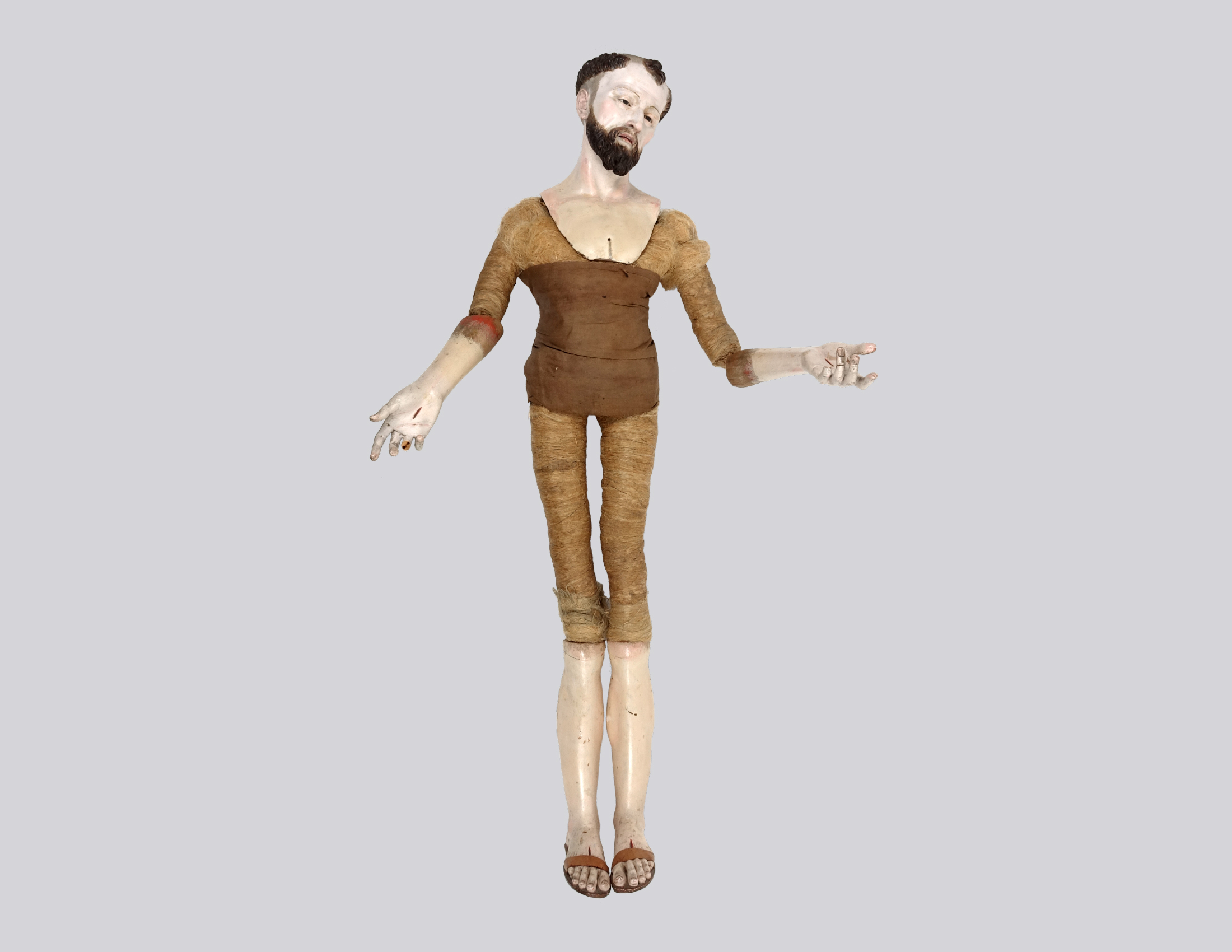 A santo of St. Francis dating back to the late 1700s and early 1800s will go on display for the first time in centuries in Becoming Texas, opening December 10.