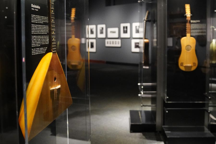 The GUITAR exhibition explores the instrument that has rocked the world for more than 5,000 years.