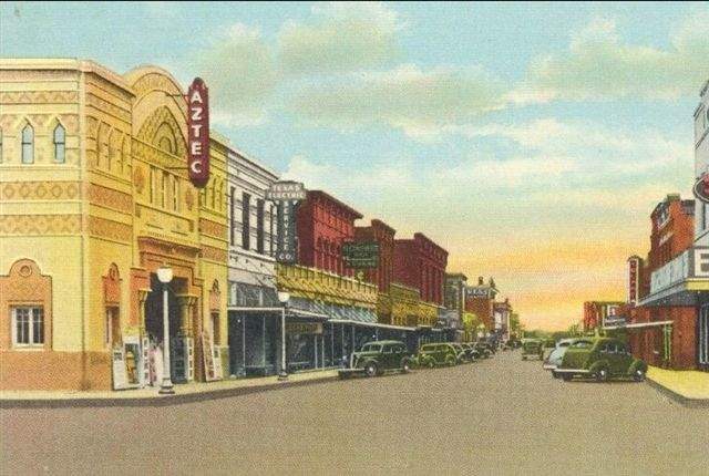 Postcard of the Aztec Theatre