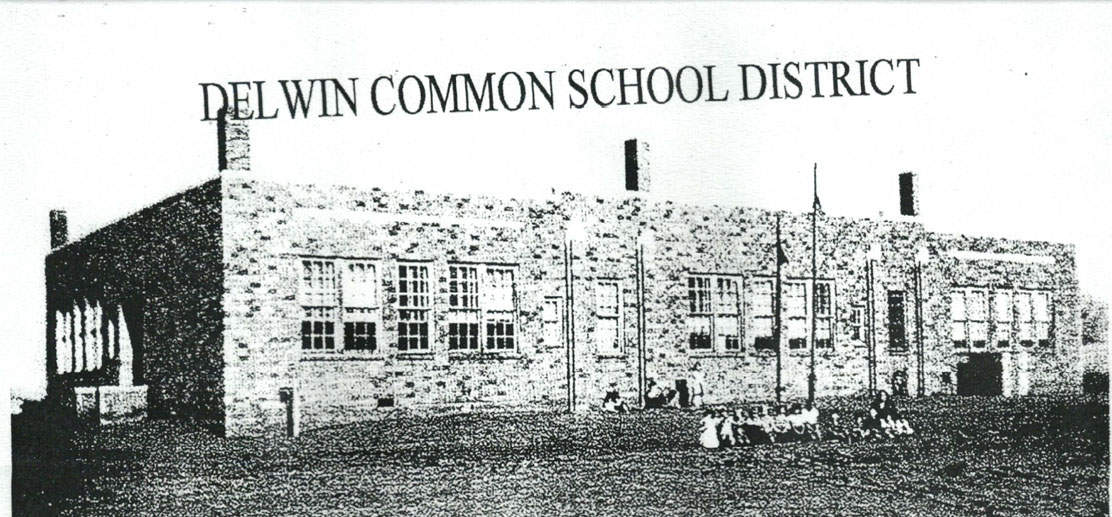 Delwin School in 1950