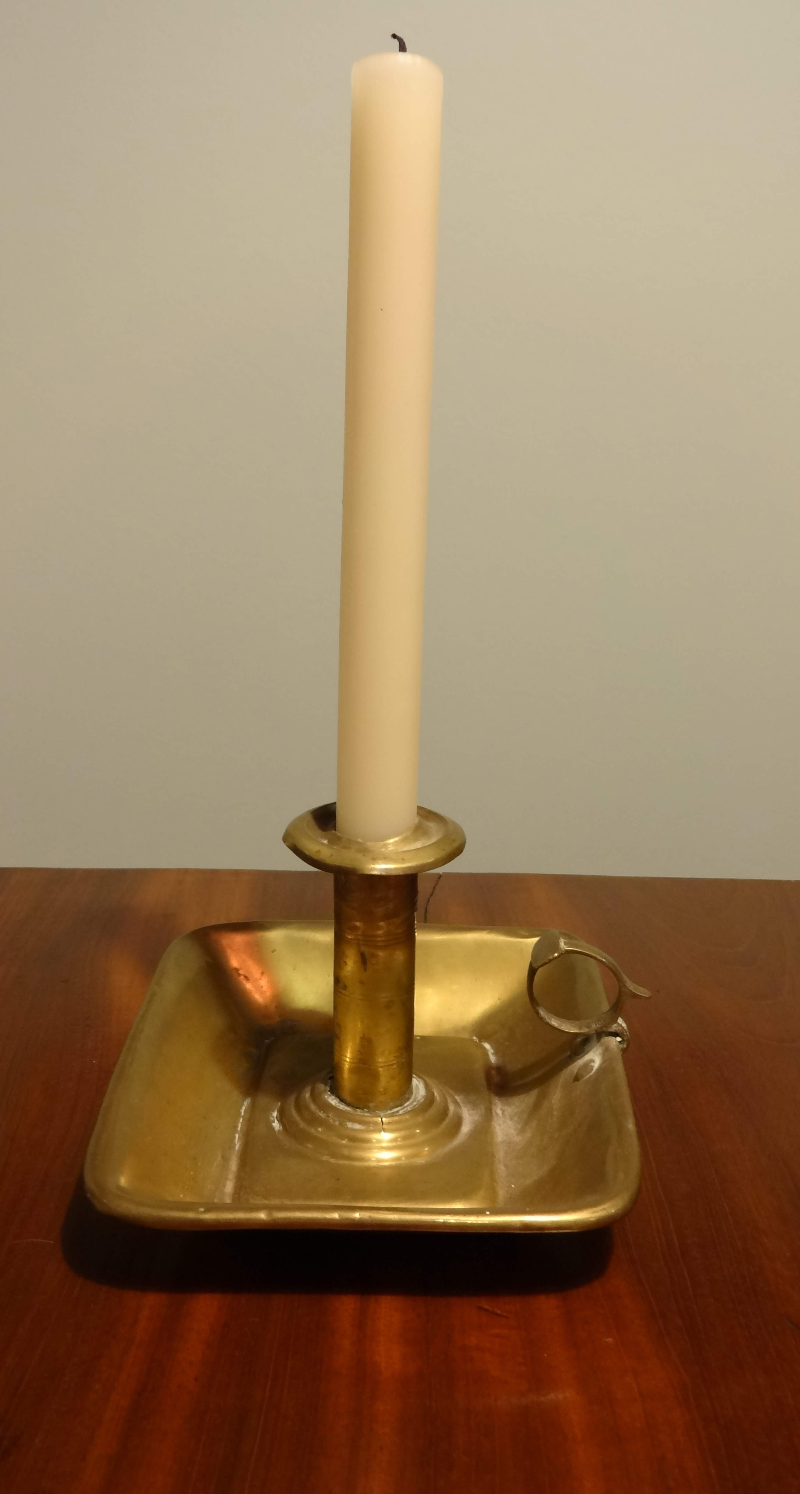 Candlestick belonging to Henry Clay Everett