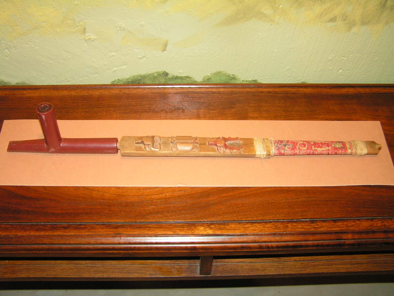 Quanah Parker's peace pipe