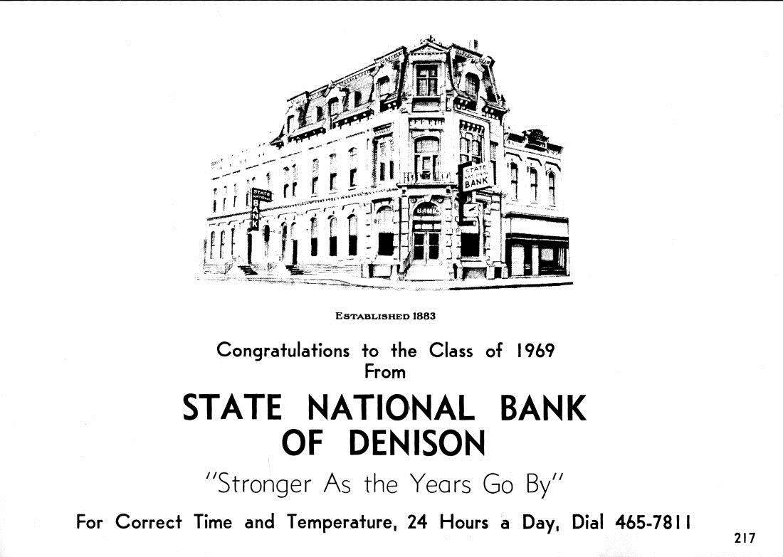 State National Bank Advertisement